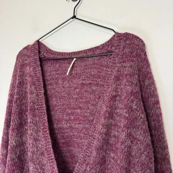 Free People Karina Wrap Knit Sweater M